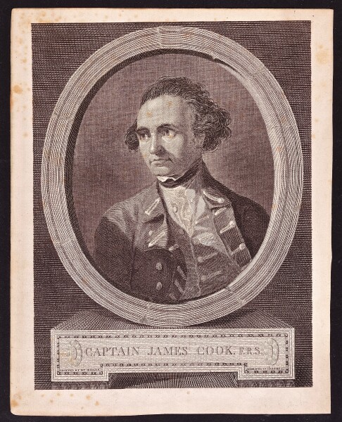Captain Cook portrait by William Hodges 1777