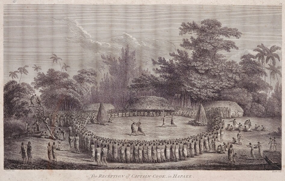 Reception of Captain Cook in Hapaee