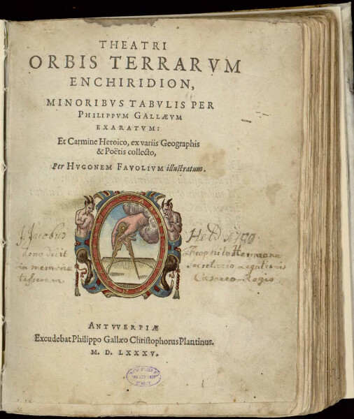 E42 - Theatri Orbis Plantinus - Title Page