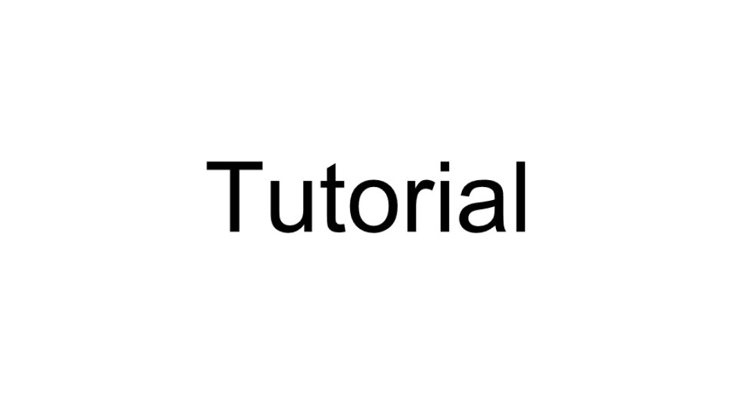 Tutorial for The Digital Gallery