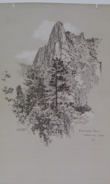 Jo Mora Yosemite Sketch