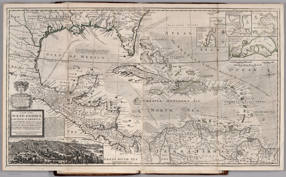 1732 Herman Moll Atlas 12