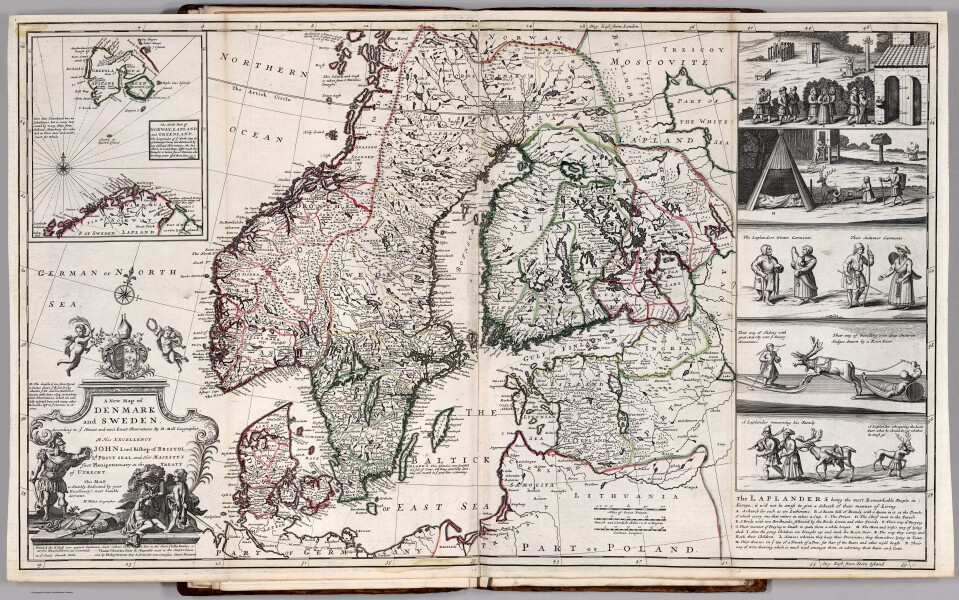 1732 Herman Moll Atlas 16