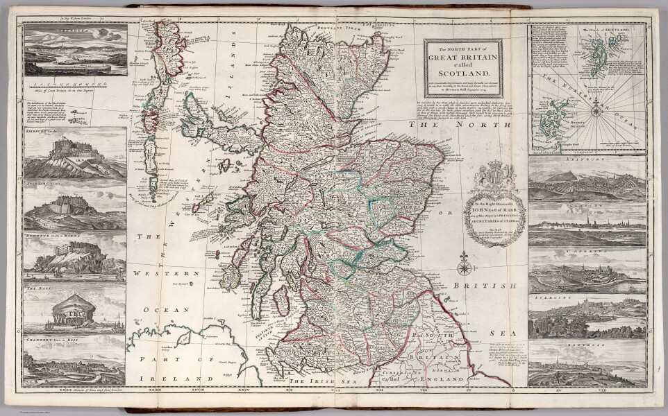 1732 Herman Moll Atlas 20