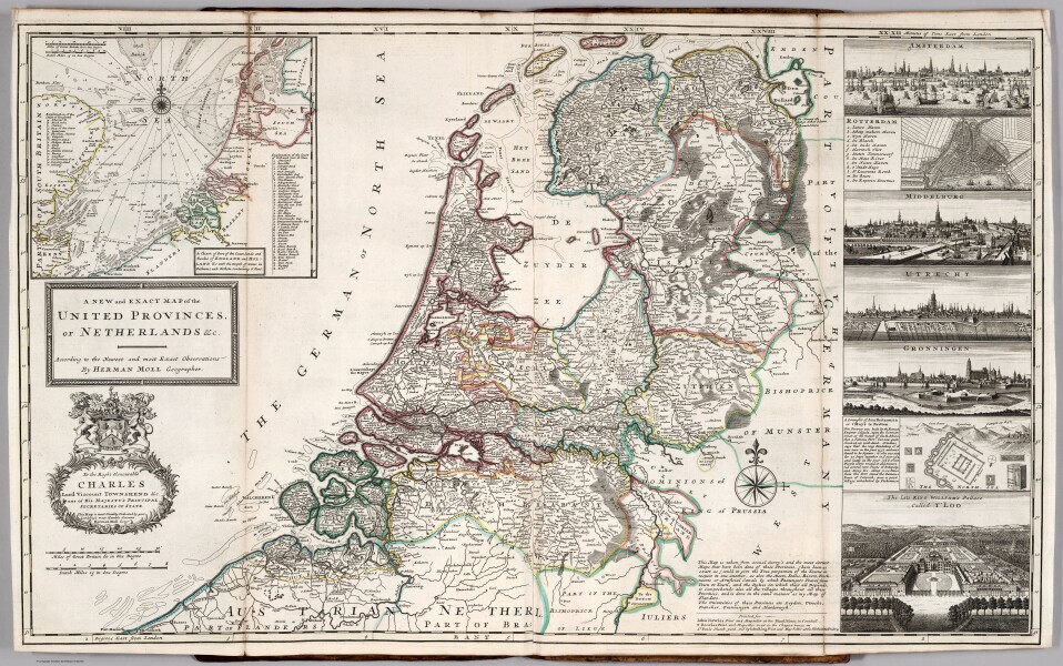 1732 Herman Moll Atlas 25