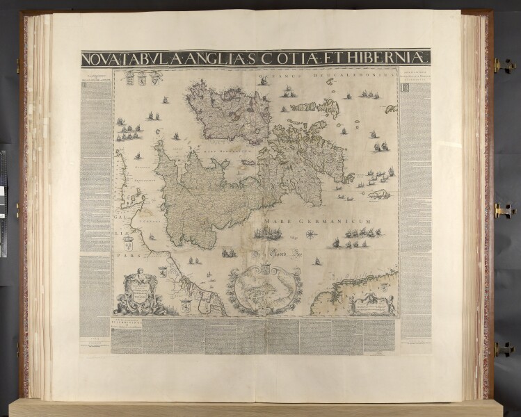 Nova Tabvla Anglia Scotia Et Hibernia - 1657- Joan Blaeu - Klencke Atlas - 012