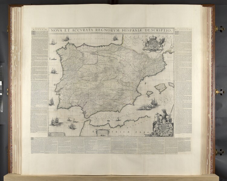 Nova Et Accvrata Regnorvm Hispania Descriptio - 1659- Joan Blaeu - Klencke Atlas - 014