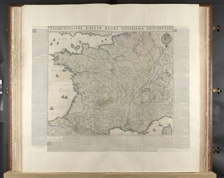 Florentissimi Gallia Regni Novissima Descriptio - 1659 - Joan Blaeu - Klencke Atlas - 016