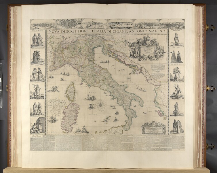 Nova Descrittione D italia Di Gioann  Antonio Magino - 1617 - Joan Blaeu - Klencke Atlas - 021