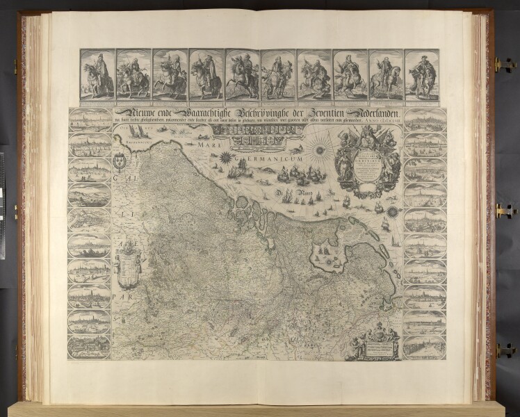 Nieuwe ende Waarachtighe Beschrijvinge der Zeventien - 1658- Joan Blaeu - Klencke Atlas - 025