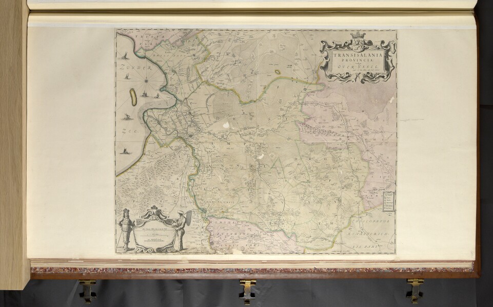 Transisalania Provincia vulgo Over Yssel- 1652 - Joan Blaeu - Klencke Atlas - 039