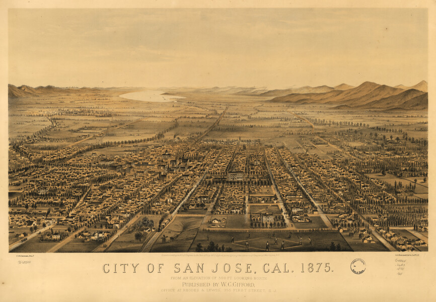 E65 - City of San Jose California - 1875