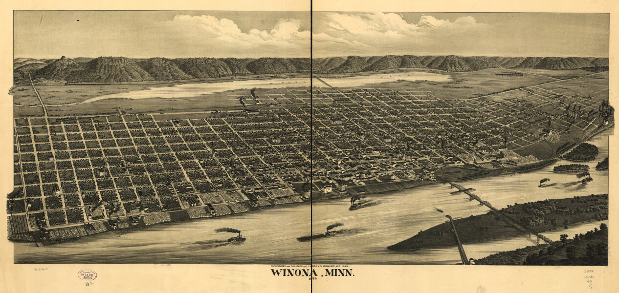 E66 - Winona Minnesota - 1889