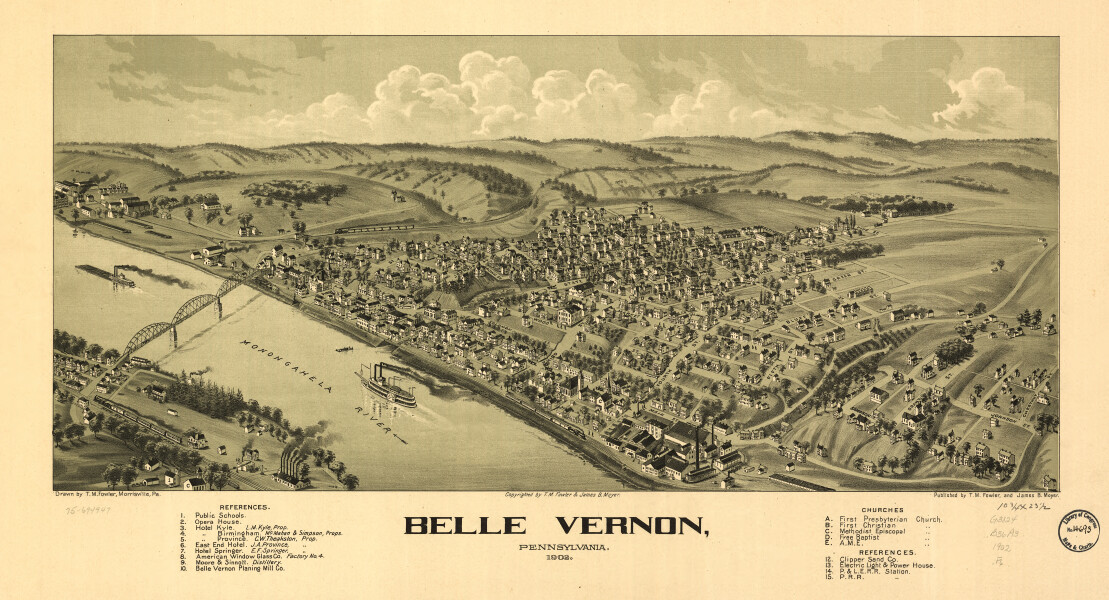 E80 - Belle Vernon Pennsylvania - 1902