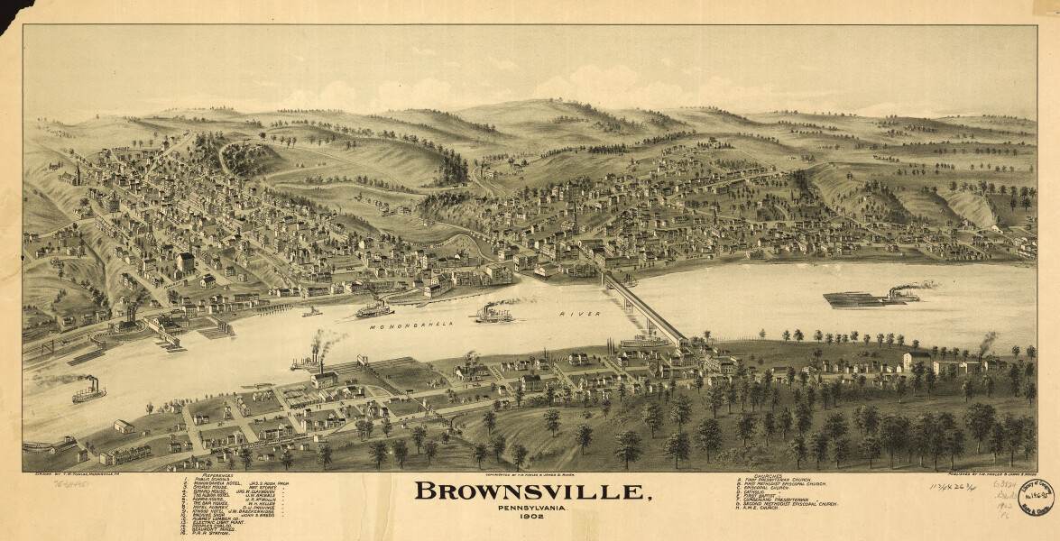 E80 - Brownsville Pennsylvania - 1902