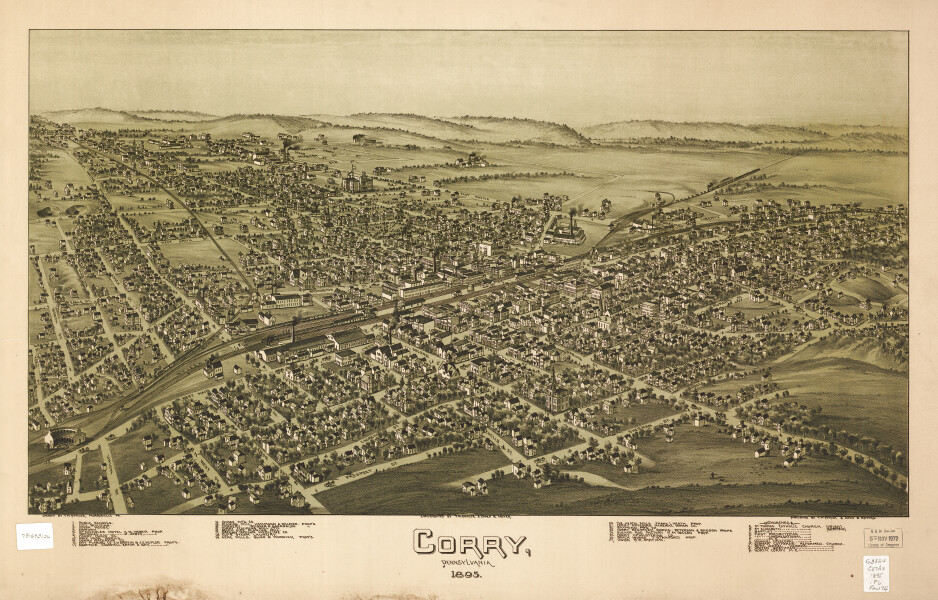 E80 - Corry Pennsylvania - 1895