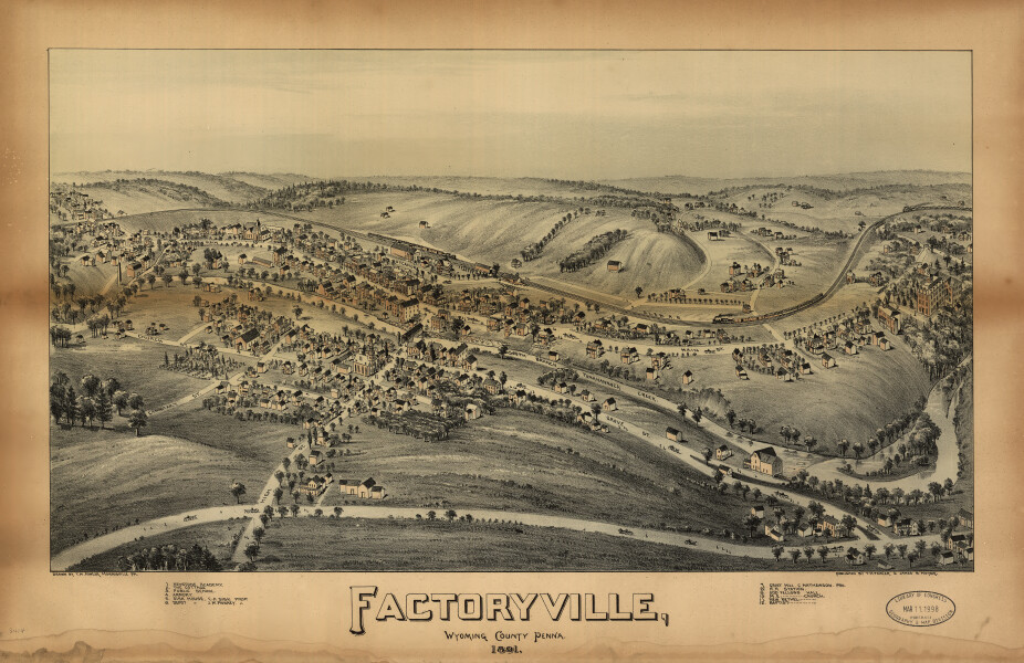 E80 - Factoryville Wyoming County Penna