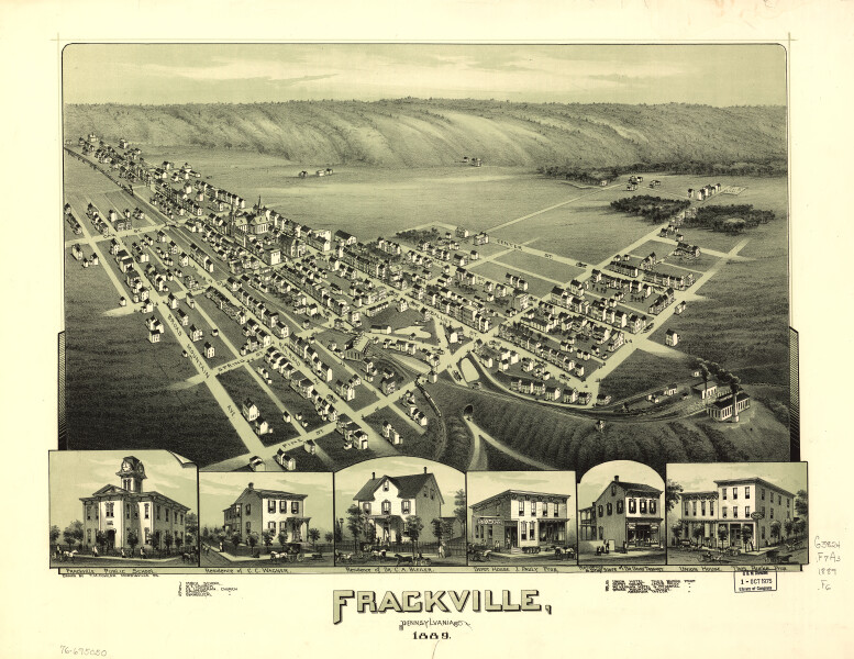 E80 - Frackville Pennsylvania - 1889