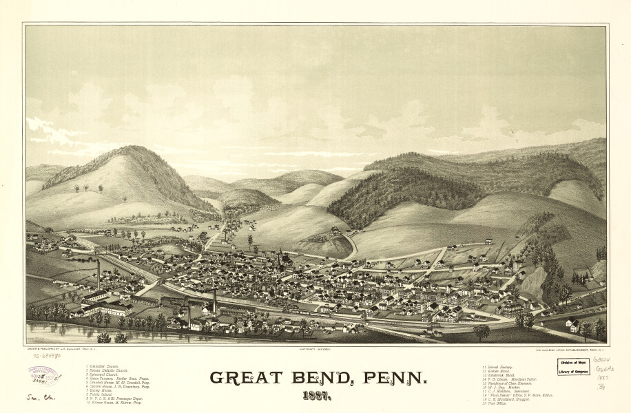 E80 - Great Bend Penn - 1887