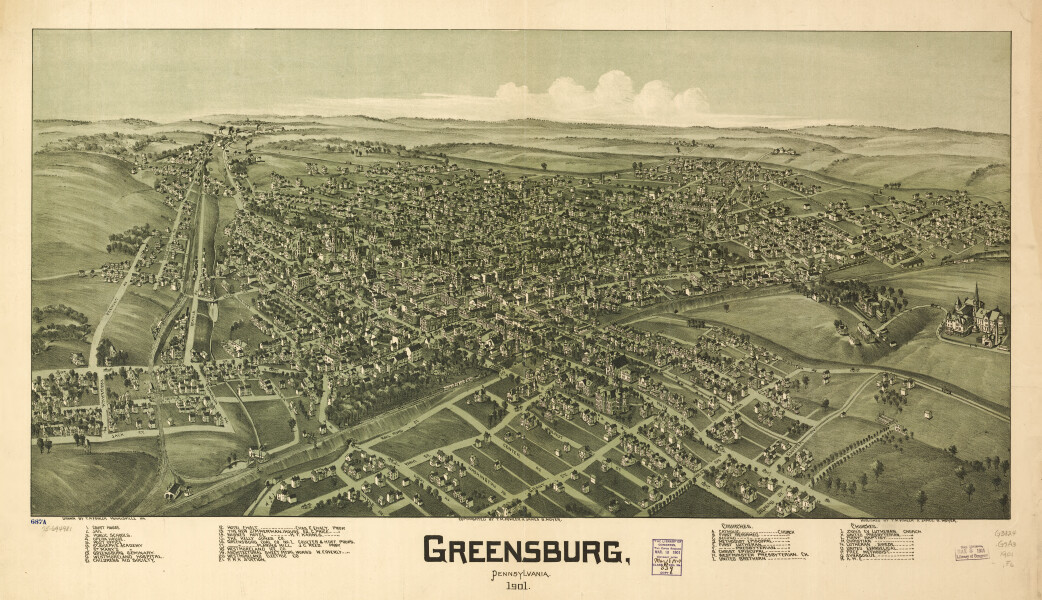 E80 - Greensburg Pennsylvania - 1901