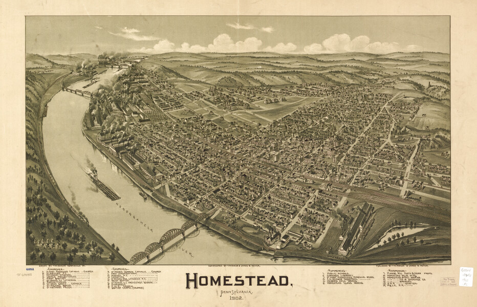 E80 - Homestead Pennsylvania - 1902