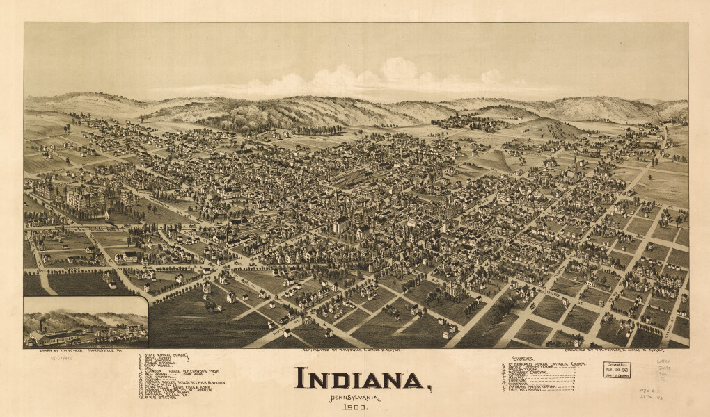 E80 - Indiana Pennsylvania - 1900