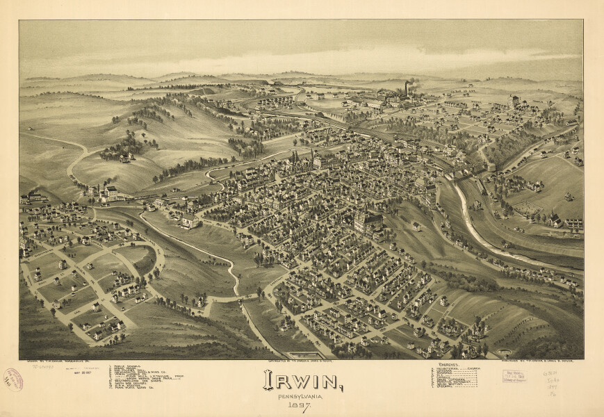 E80 - Irwin Pennsylvania - 1897