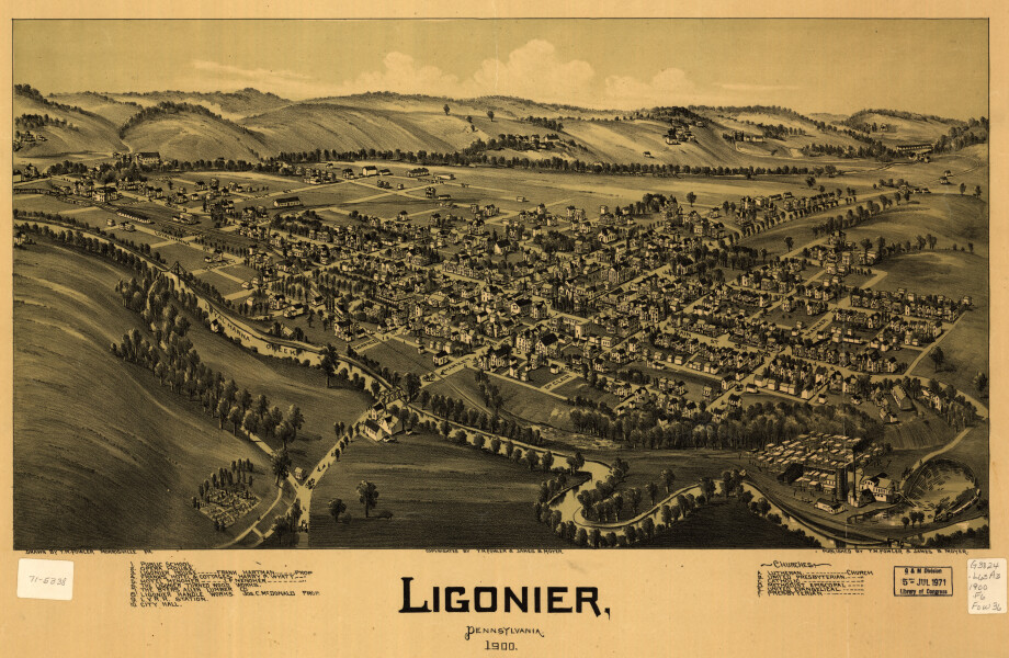 E80 - Ligonier Pennsylvania - 1900