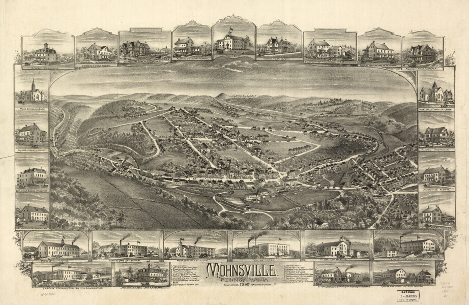 E80 - Mohnsville Pennsylvania - 1898