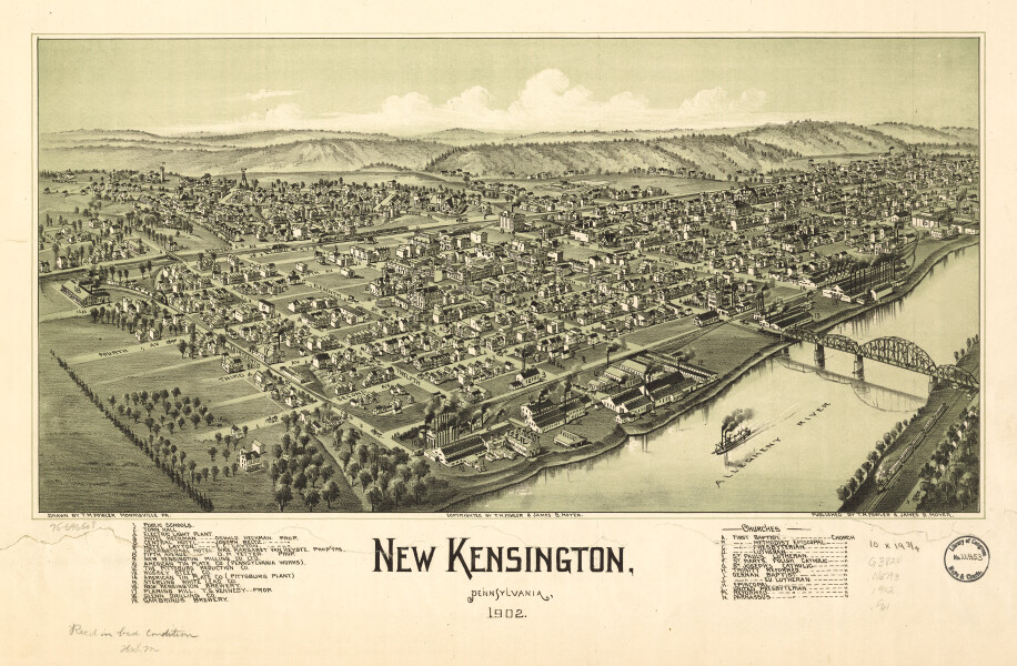 E80 - New Kensington Pennsylvania - 1902