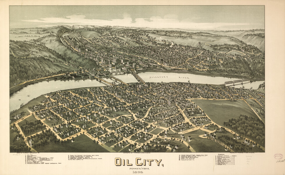 E80 - Oil City Pennsylvania - 1896