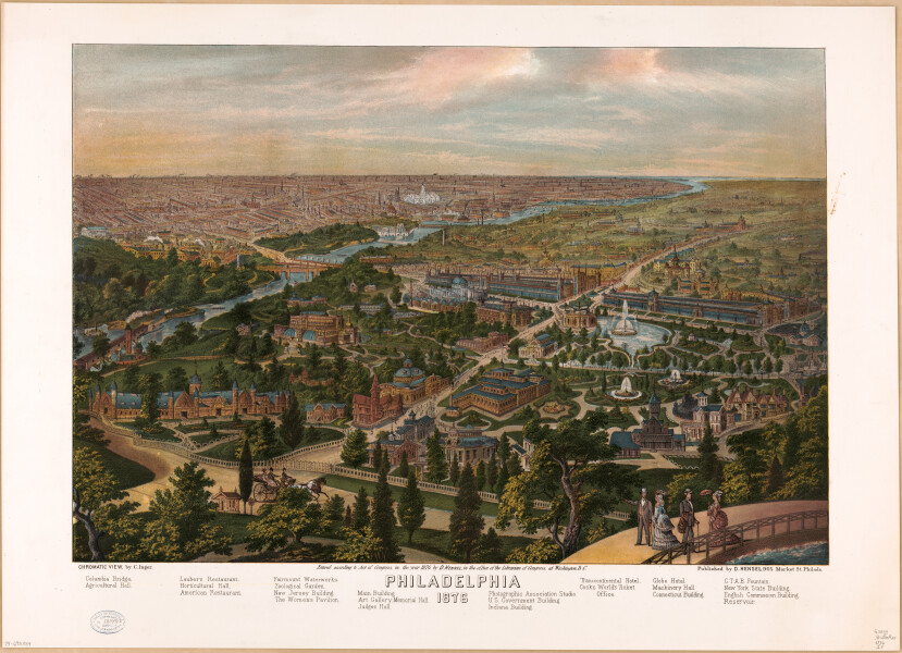 E80 - Philadelphia Chromatic View - 1876