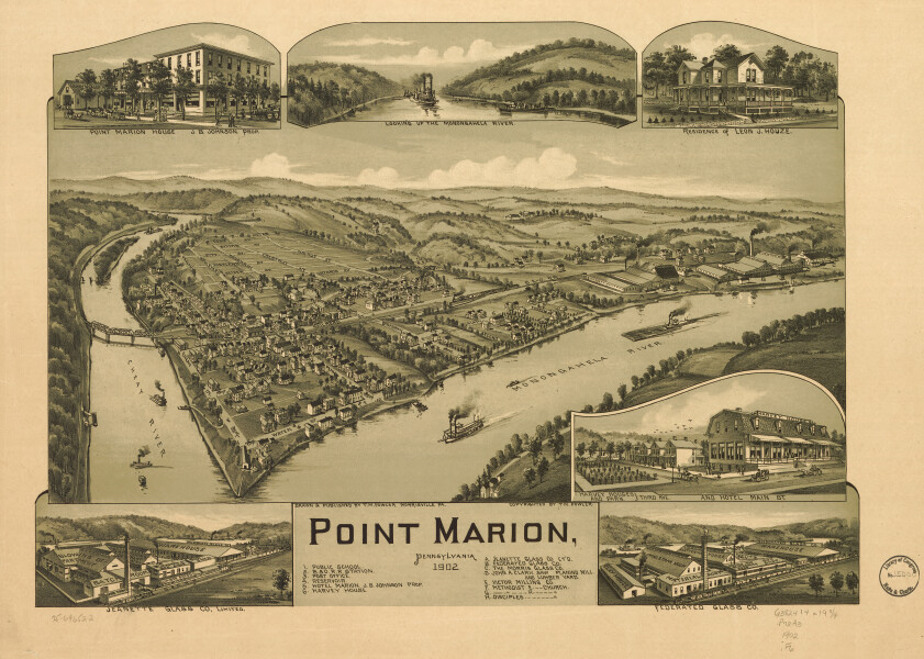 E80 - Point Marion Pennsylvania - 1902