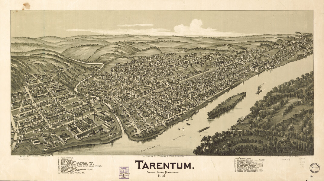 E80 - Tarentum Allegheny County Pennsylvania - 1901