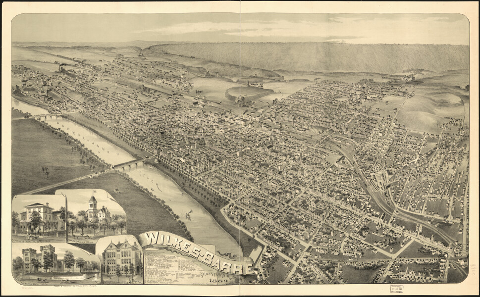 E80 - Wilkes Barre Pennsylvania - 1889