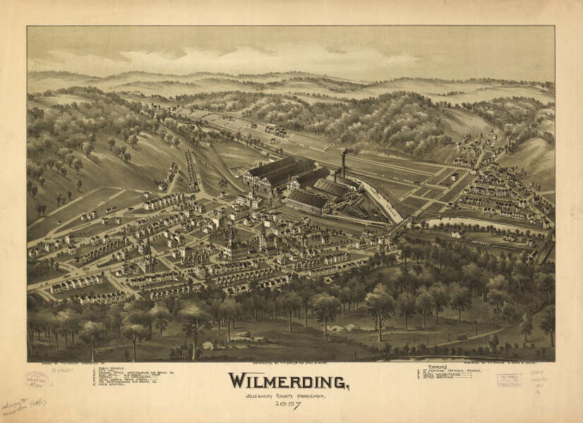 E80 - Wilmerding Allegheny County Pennsylvania - 1897