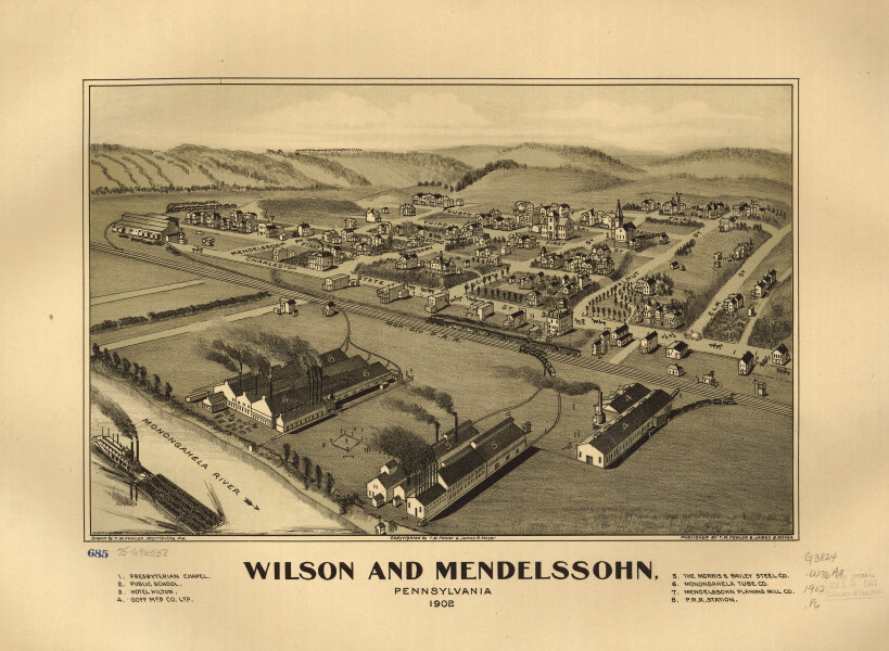 E80 - Wilson and Mendelssohn Pennsylvania - 1902