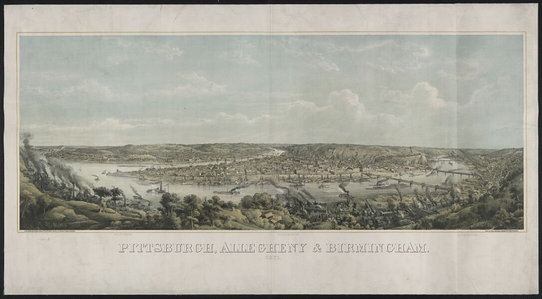 E80 - Pittsburgh, Allegheny and Birmingham - 1871