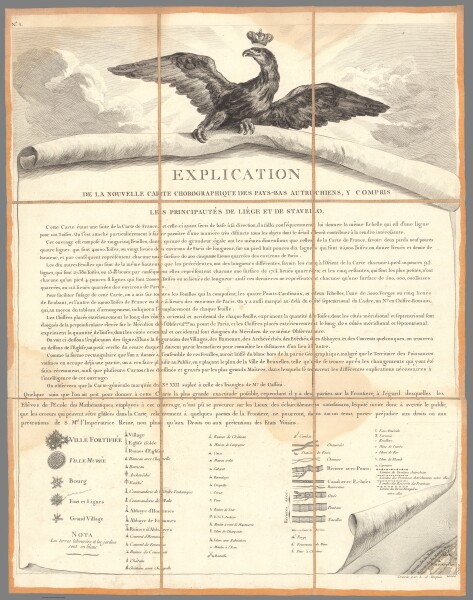 E85 - No. 1. Explanation of the chorographic maps
