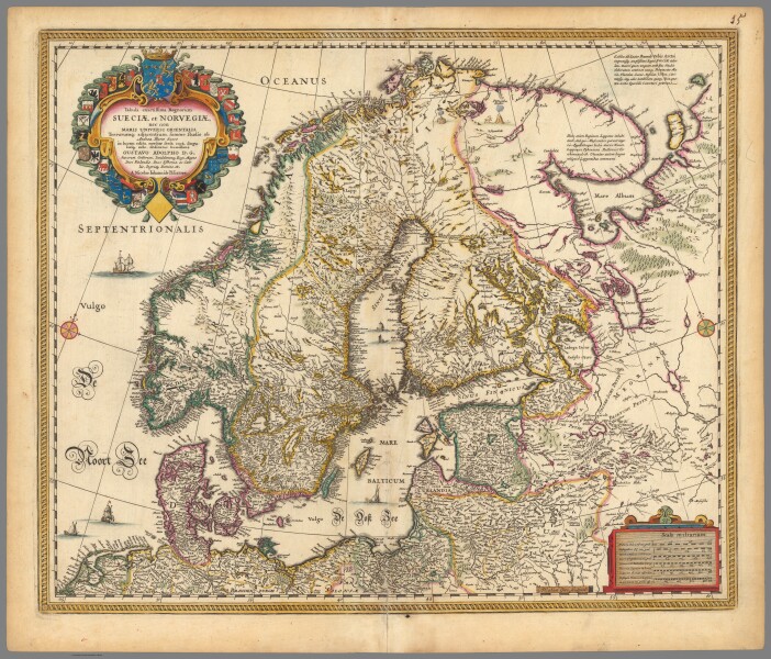 E86 - Tabula exactissima Regnorum Sueciae et Norvegiae