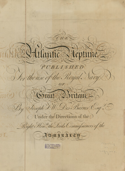 E89 - The Atlantic Neptune Published for the use of the Royal Navy