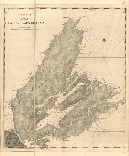 E89 - A Chart of Cape Breton Island