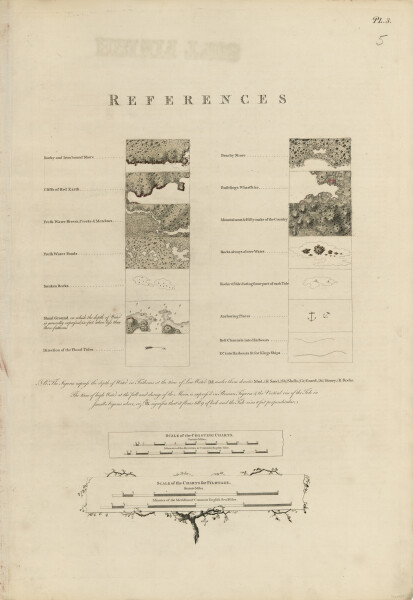 E89 - References Map and Scale of the Coasting Charts 2