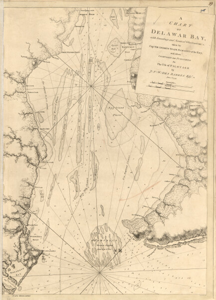 E89 - A Chart of Delawar Bay