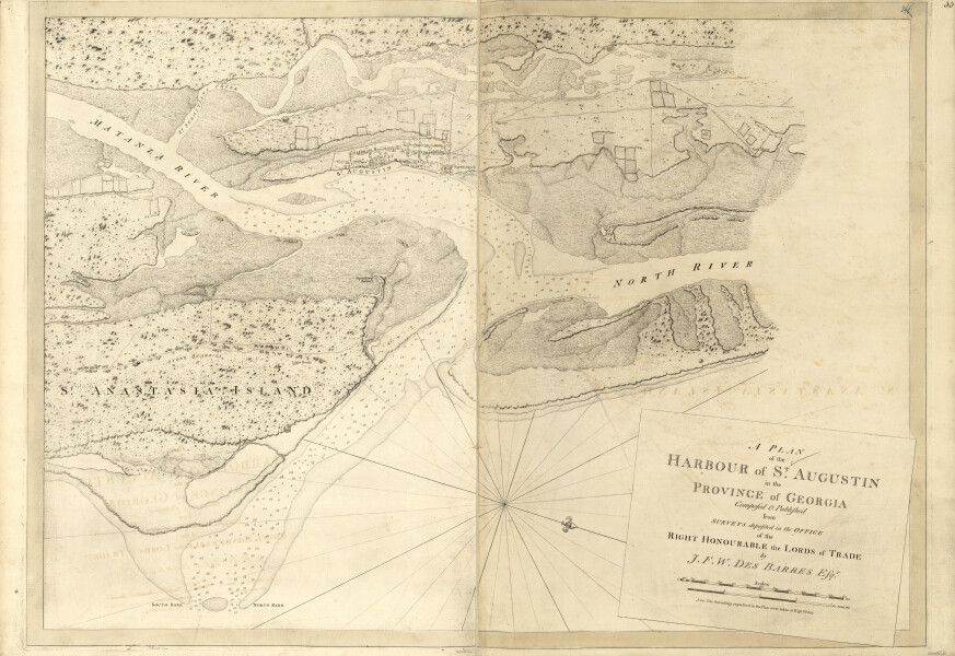 E89 - A Plan of the Harbour of St Augustin