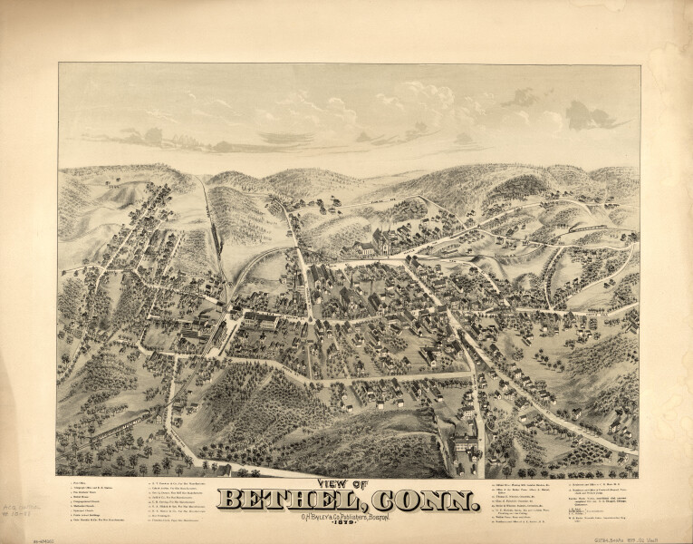 E92 - View of Bethel Connecticut 