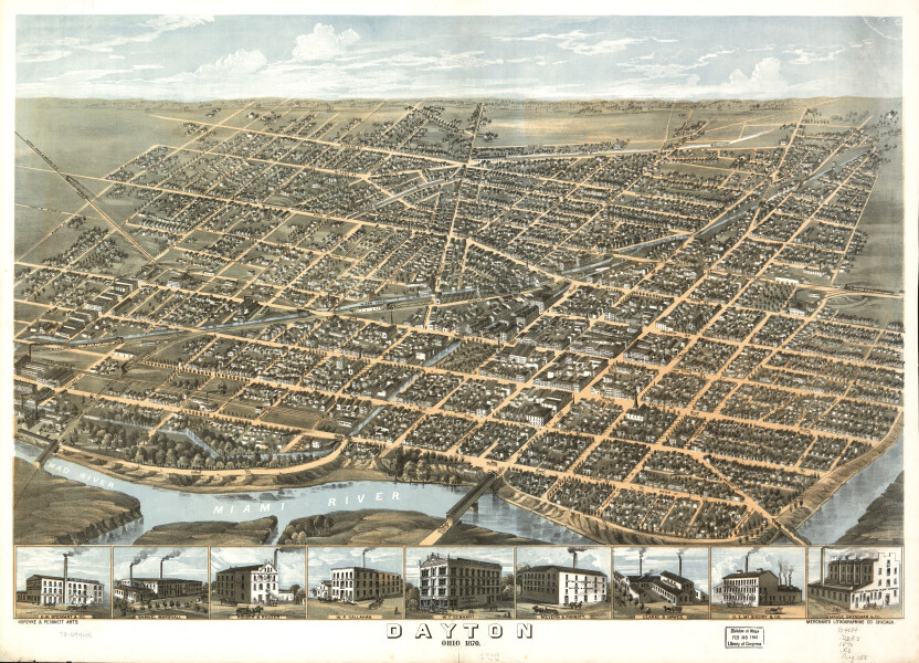 E93 - Dayton Ohio - 1870