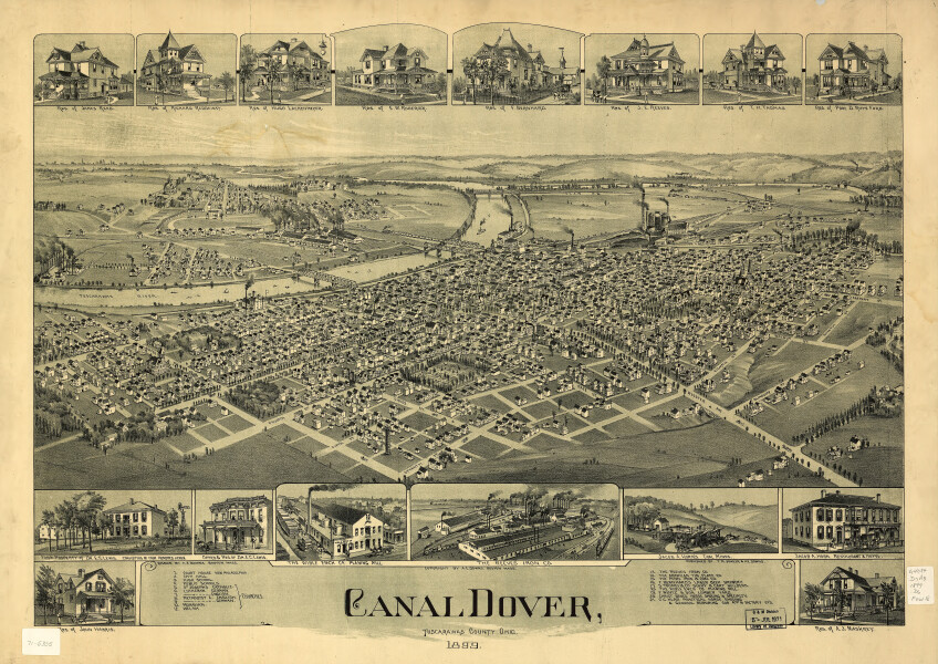 E93 - Canal Dover Tuscarawas County Ohio - 1899