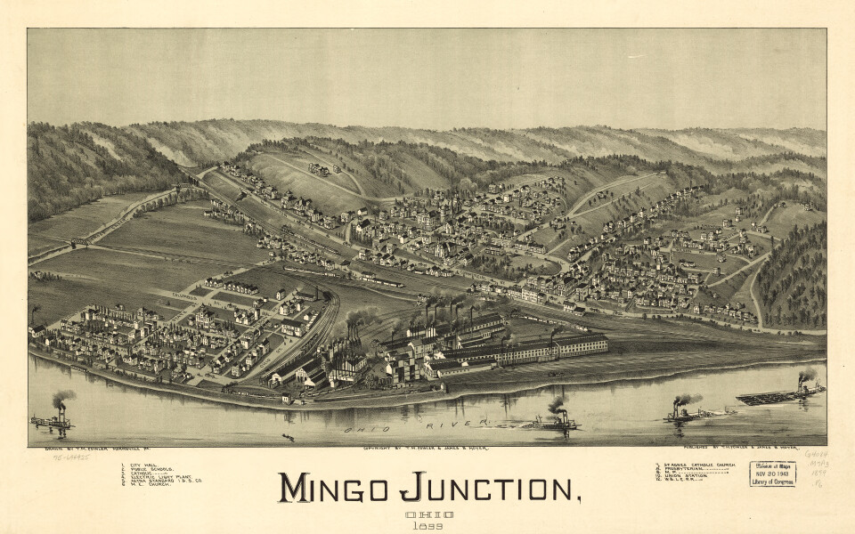 E93 - Mingo Junction Ohio - 1899