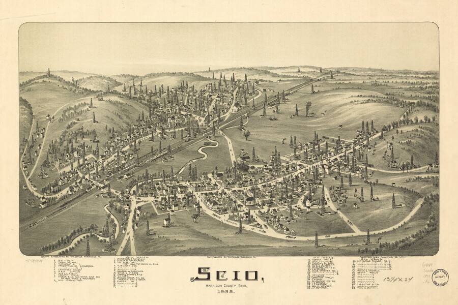 E93 - Scio Harrison County Ohio - 1899